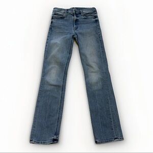 Mother Mid Rise Dazzler Ankle Jeans Womens 27 We The Animals Straight Denim